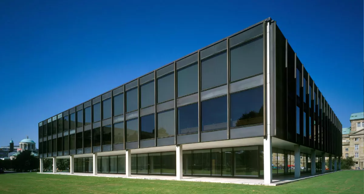  Haus des Landtags, Rückseite. 