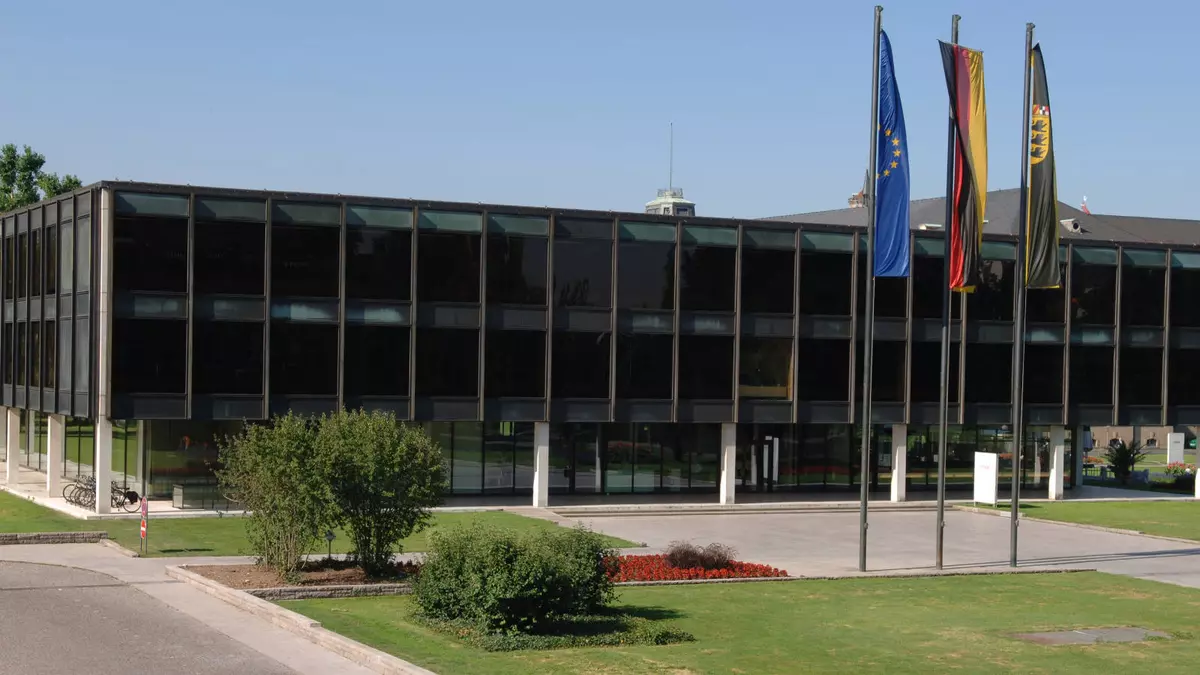 Der Landtag von Baden-Württemberg.