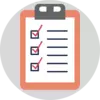 Icon Checkliste.